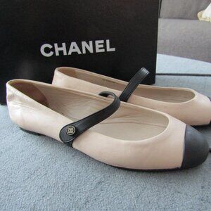 Authentic Chanel Flats Shoes